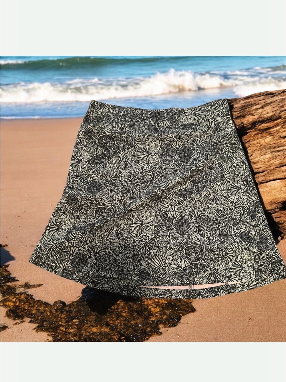 Rip skirt Hawaii Paia Maui   Wrap 
Skirt Sz S Beach Vacation Coverup Traveling